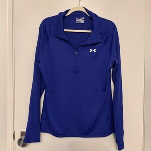 Under Armour Men’s Royal Blue Quarter-Zip Sweatshirt